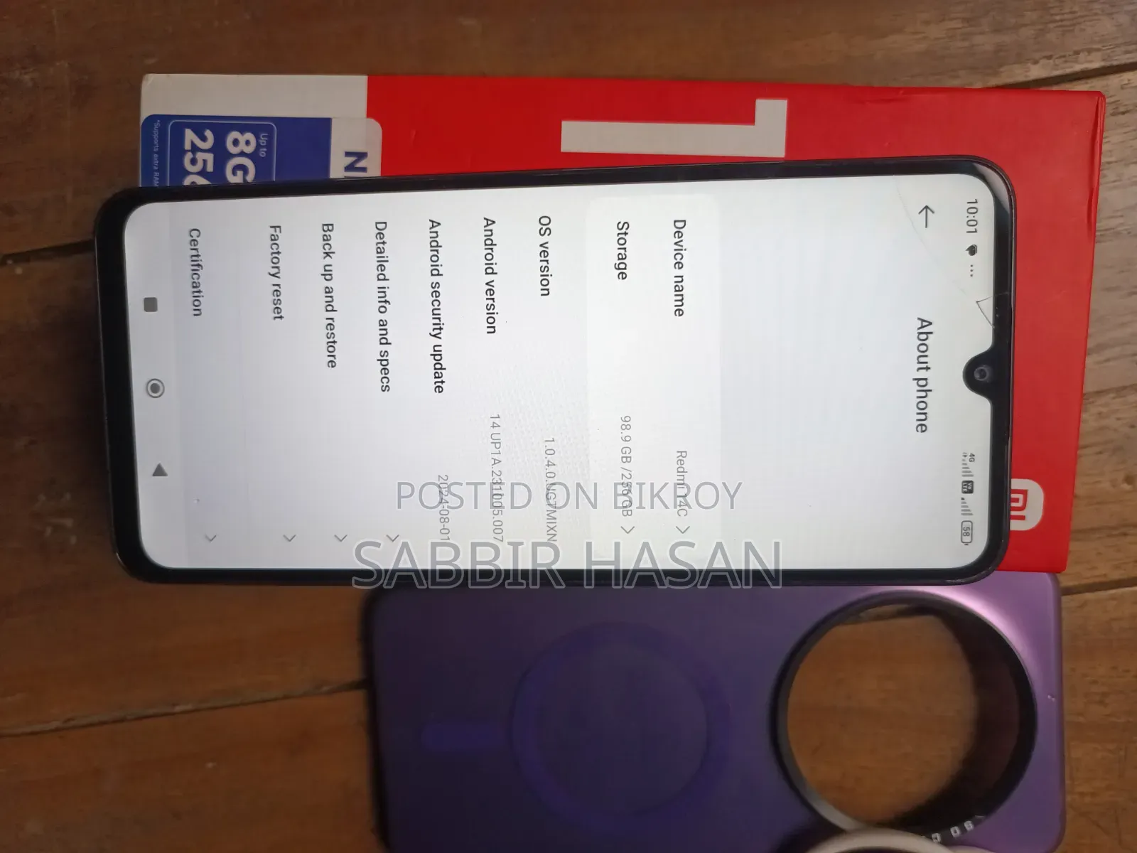 Xiaomi Redmi 14C 256 GB Red