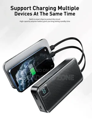 VenDens 20000mah Digital Display Power Bank-