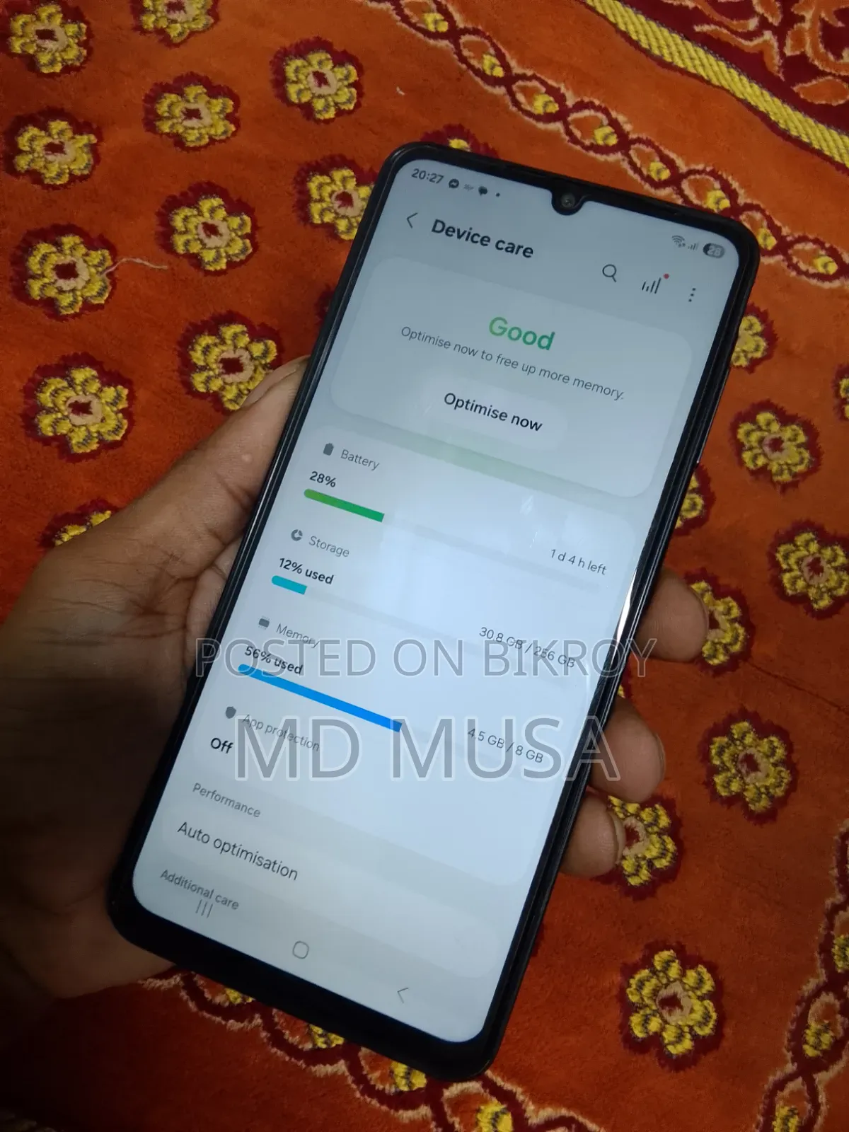 Samsung Galaxy A07 256 GB Black