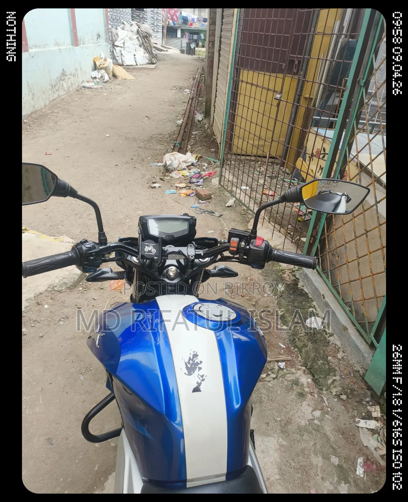 TVS Apache 160 4V 2020 Blue