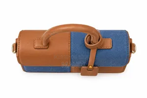 Stylish Denim & Leather Ladies Bag