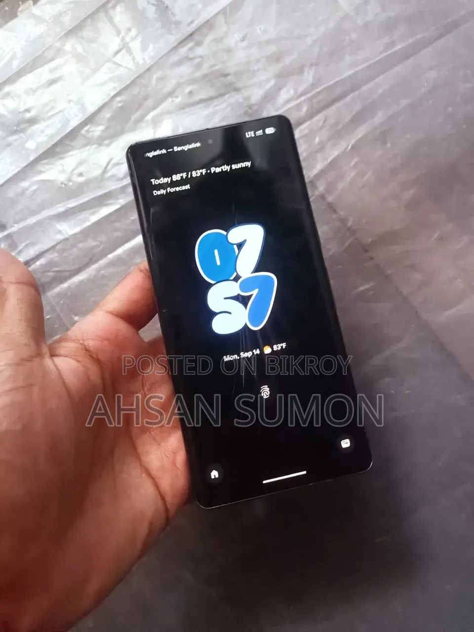 Google Pixel 7 Pro 128 GB Black