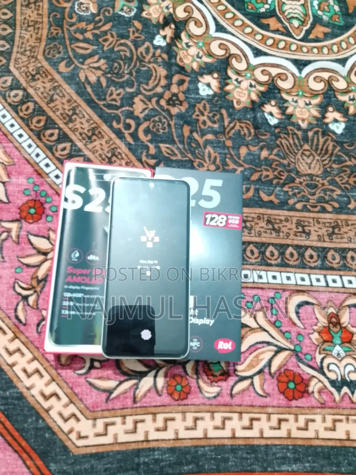 Itel S25 128 GB White