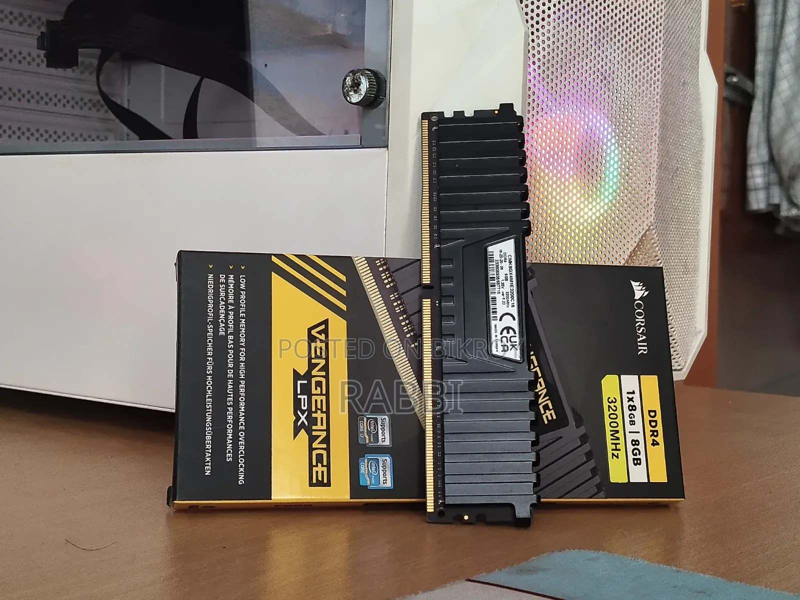Corsair Vengeance LPX 8GB DDR4 3200MHz RAM – Excellent Condition