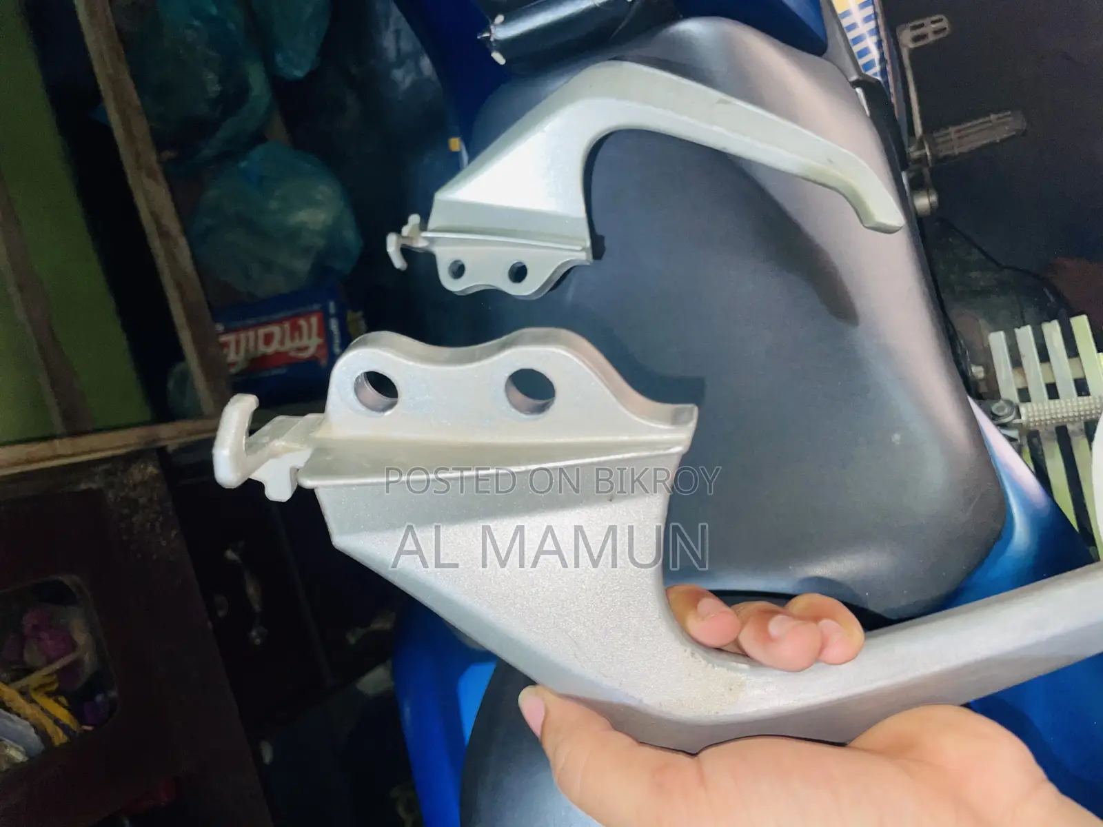 Yamaha FZS V2 Back Carrier/