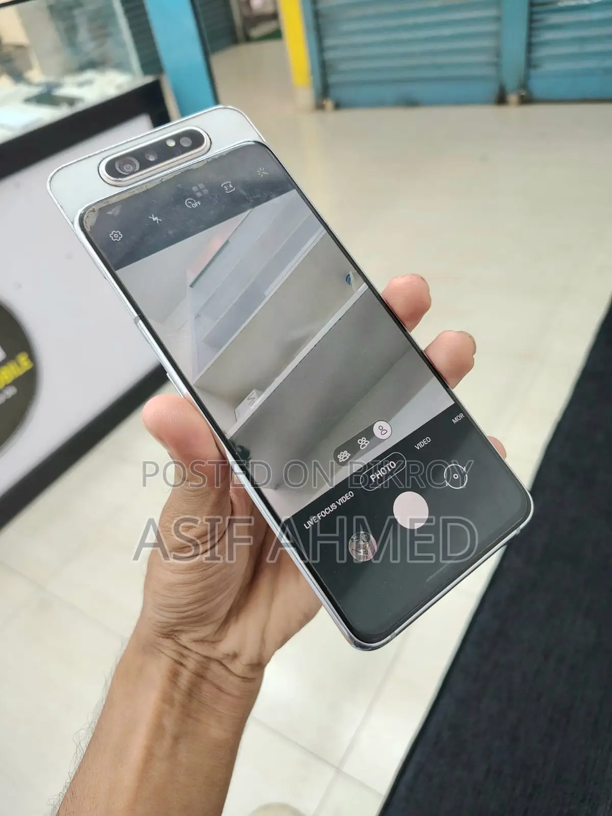 Samsung Galaxy A80 128 GB White