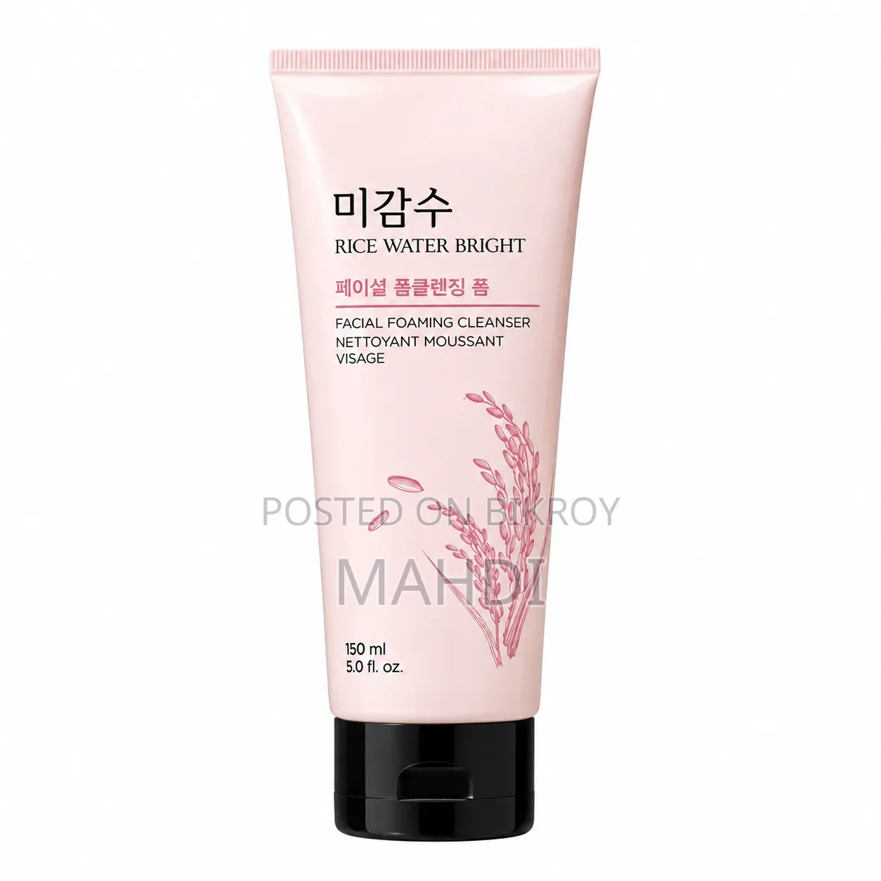 The Face Shop Rice Water Bright Facial Foaming Cleanser — 150ml