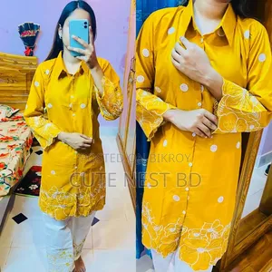 Women's Stylish Embroidery Two Piece Co-Ord Set