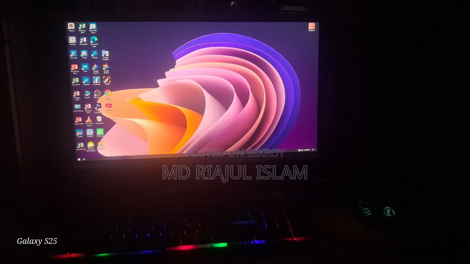 New Desktop Computer 8GB RAM 256GB SSD