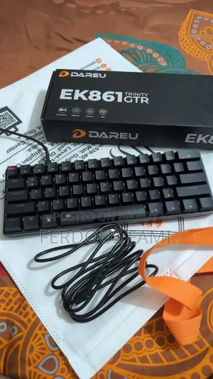 Dareu EK861 Trinity GTR Hotswappable Wireless Keyboard (Brown Switch)