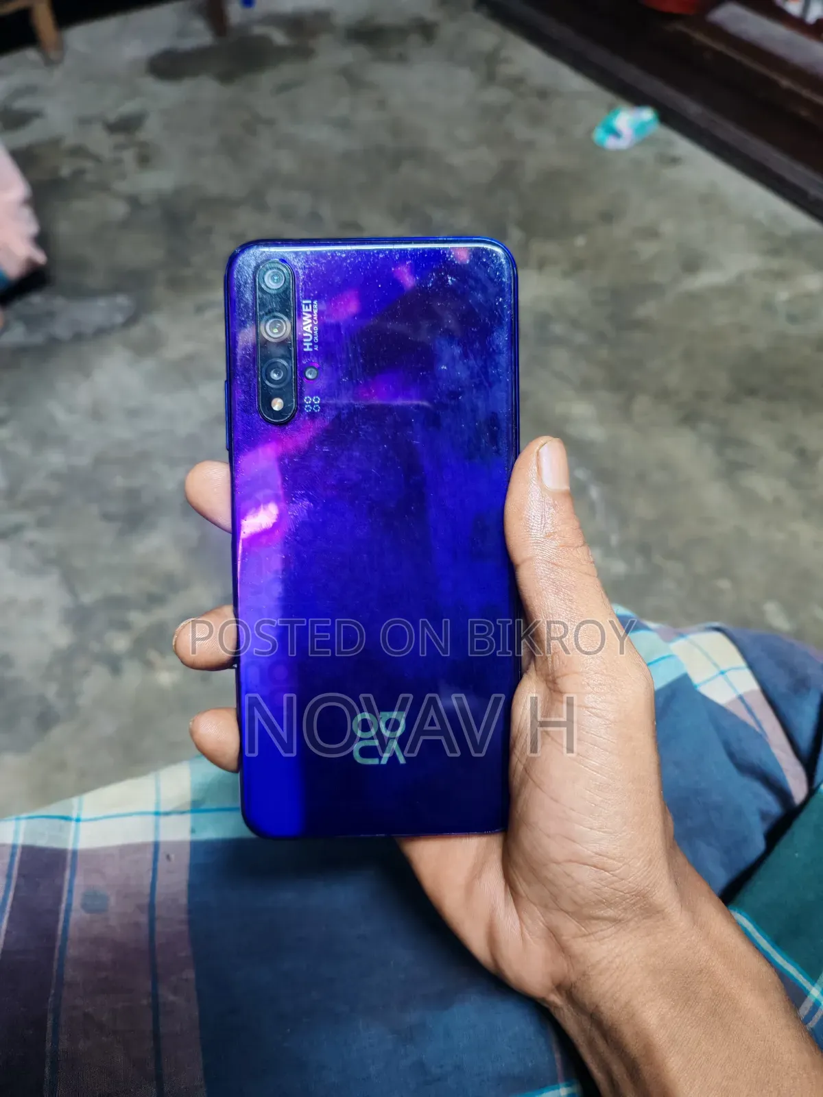 হুয়াওয়ে নোভা ৫টি ১২৮ জিবি পার্পল