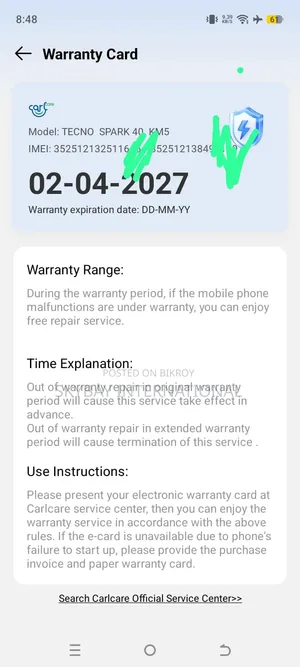 Tecno Spark 40 128 GB