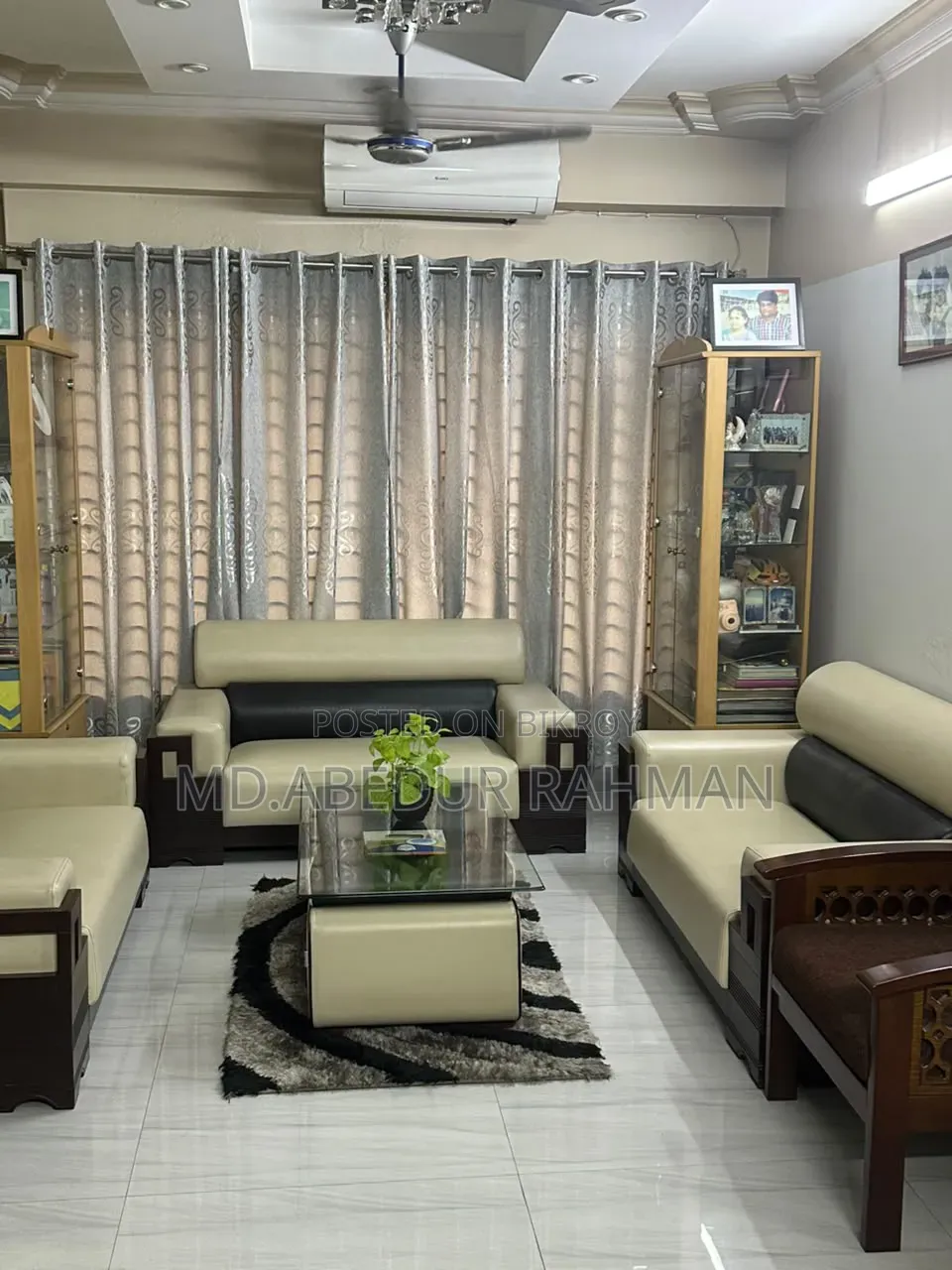 Furnished 3-Bedroom Apartment in Mohammadpur for sale