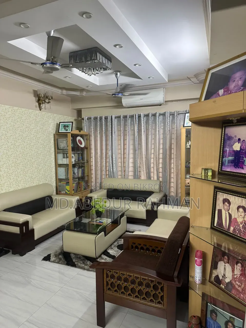 Furnished 3-Bedroom Apartment in Mohammadpur for sale