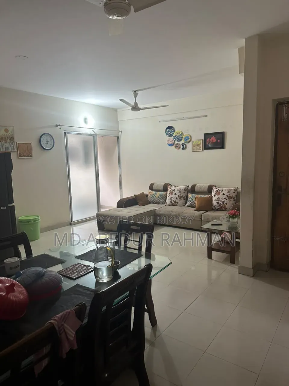 Furnished 3-Bedroom Apartment in Mohammadpur for sale