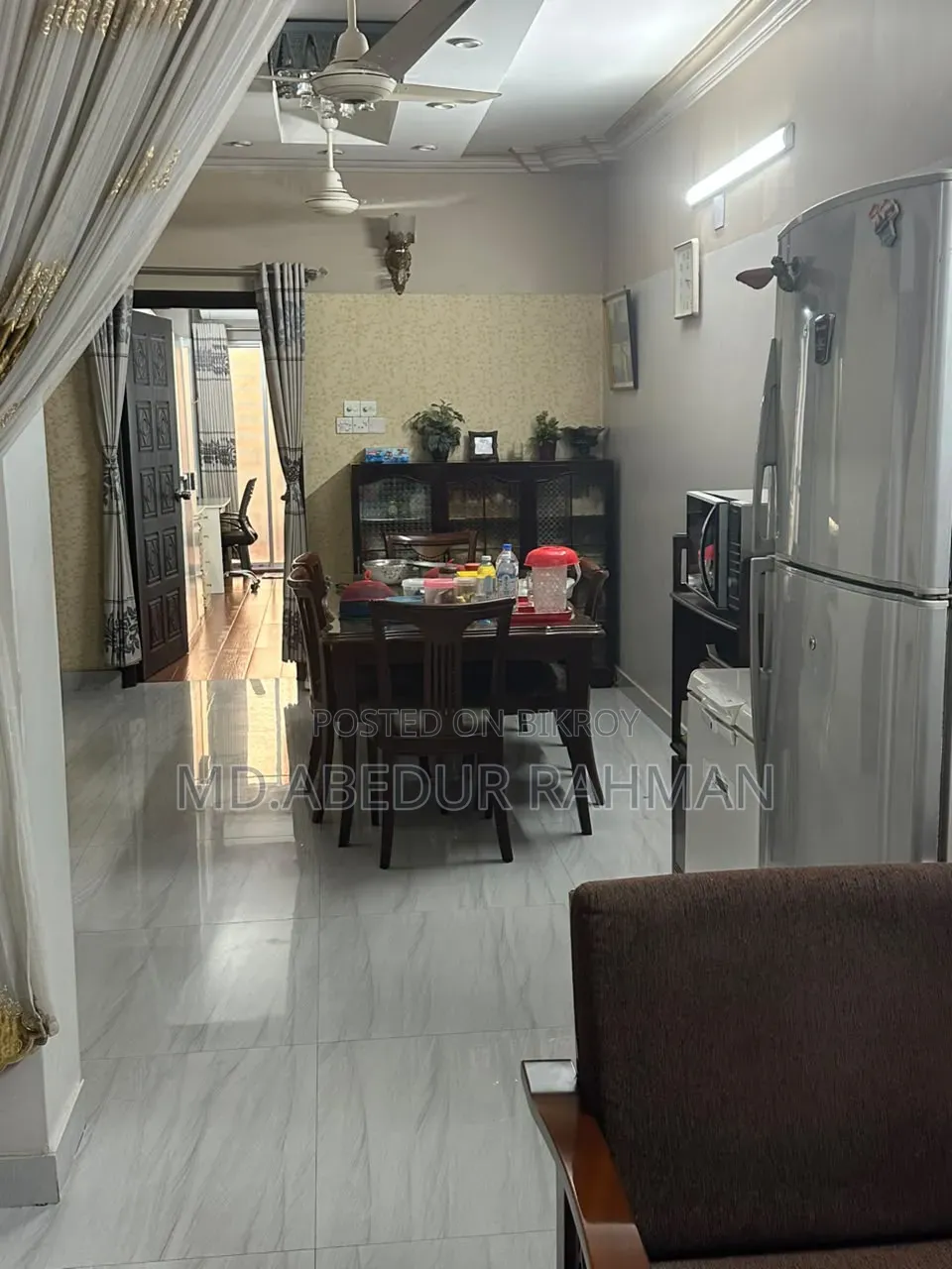 Furnished 3-Bedroom Apartment in Mohammadpur for sale