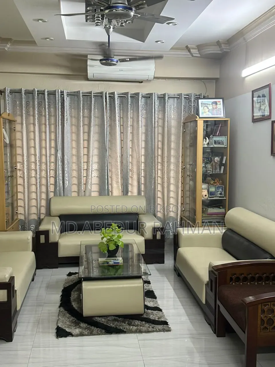 Furnished 3-Bedroom Apartment in Mohammadpur for sale