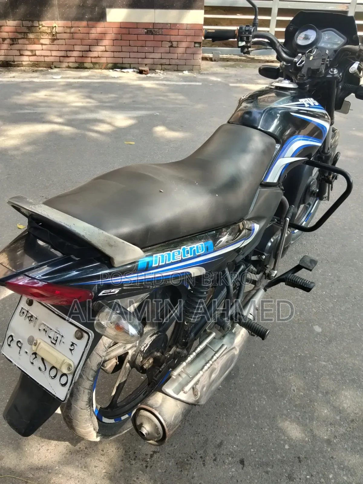 টিভিএস মেট্রো ২০১৮ ব্ল্যাক