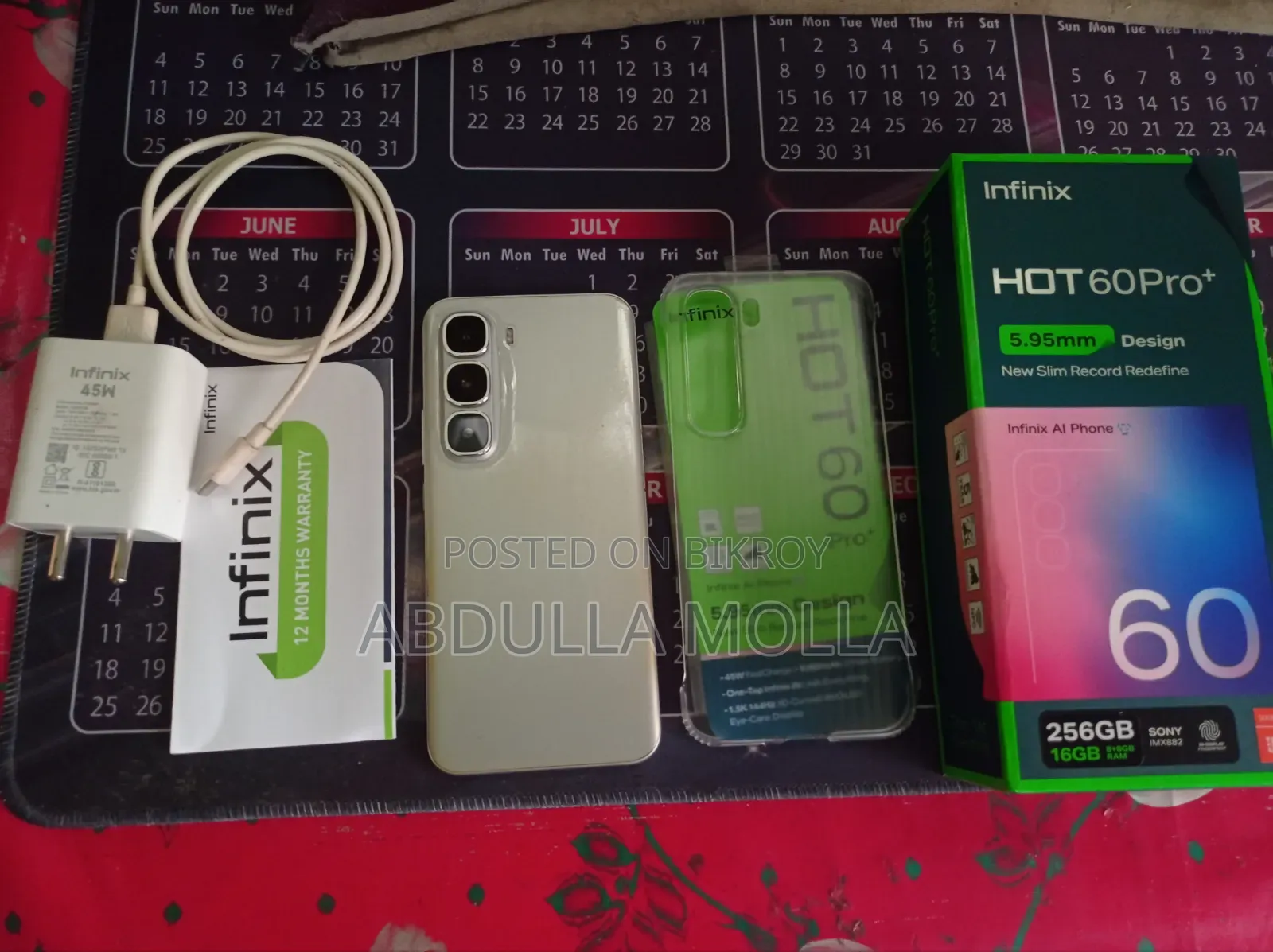 Infinix Hot 60 Pro+ 256 GB Silver