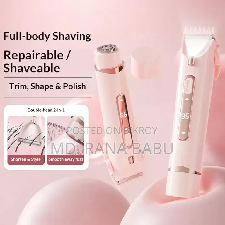 Double Headed Epilator Shaver/Trimmer (furhgtvhy)