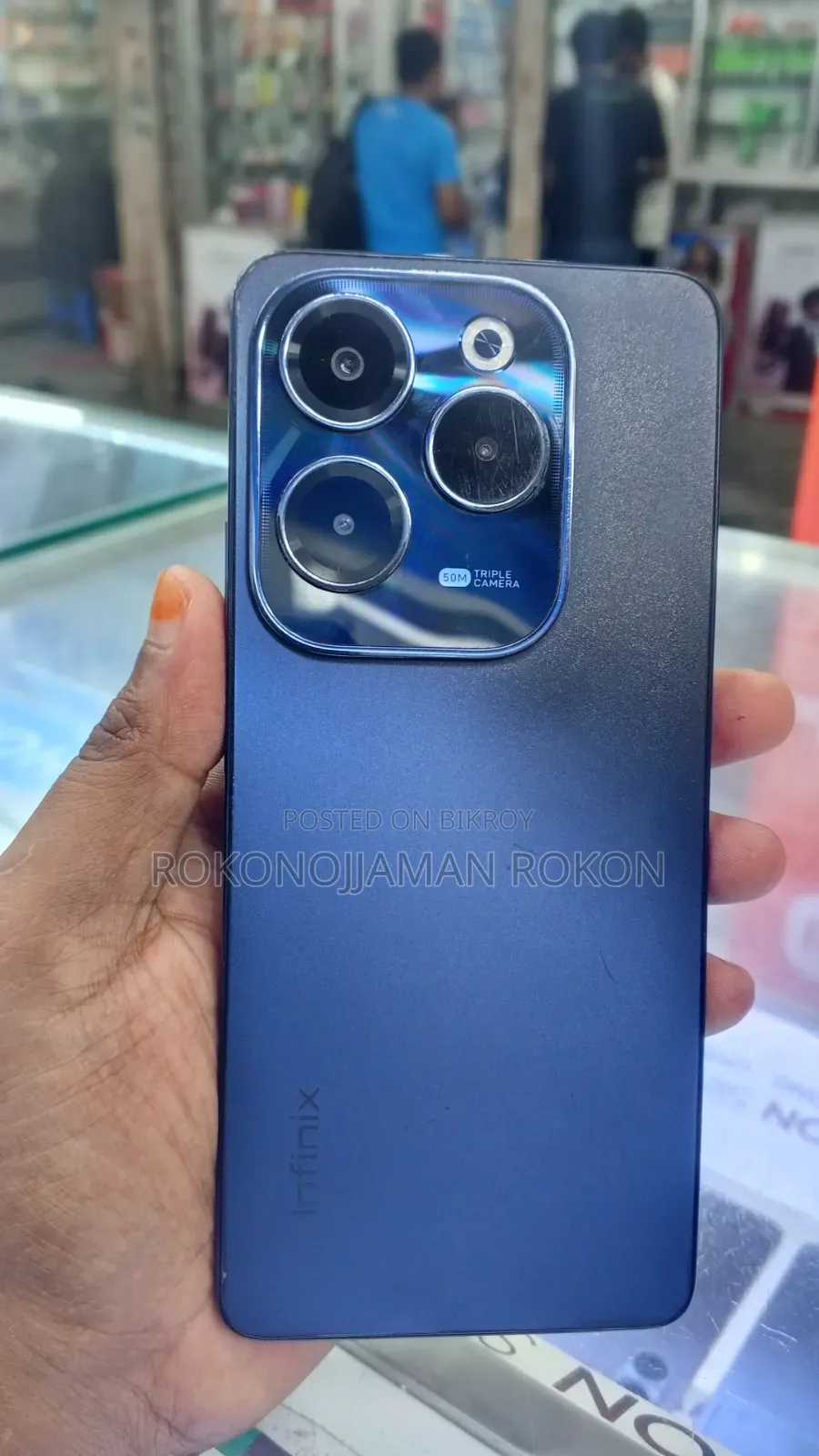 ইনফিনিক্স হট ৪০ ১২৮ জিবি কালো