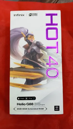ইনফিনিক্স হট ৪০ ১২৮ জিবি কালো