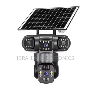 V380 PRO 3 Lens Solar 4G Sim Cc Camera