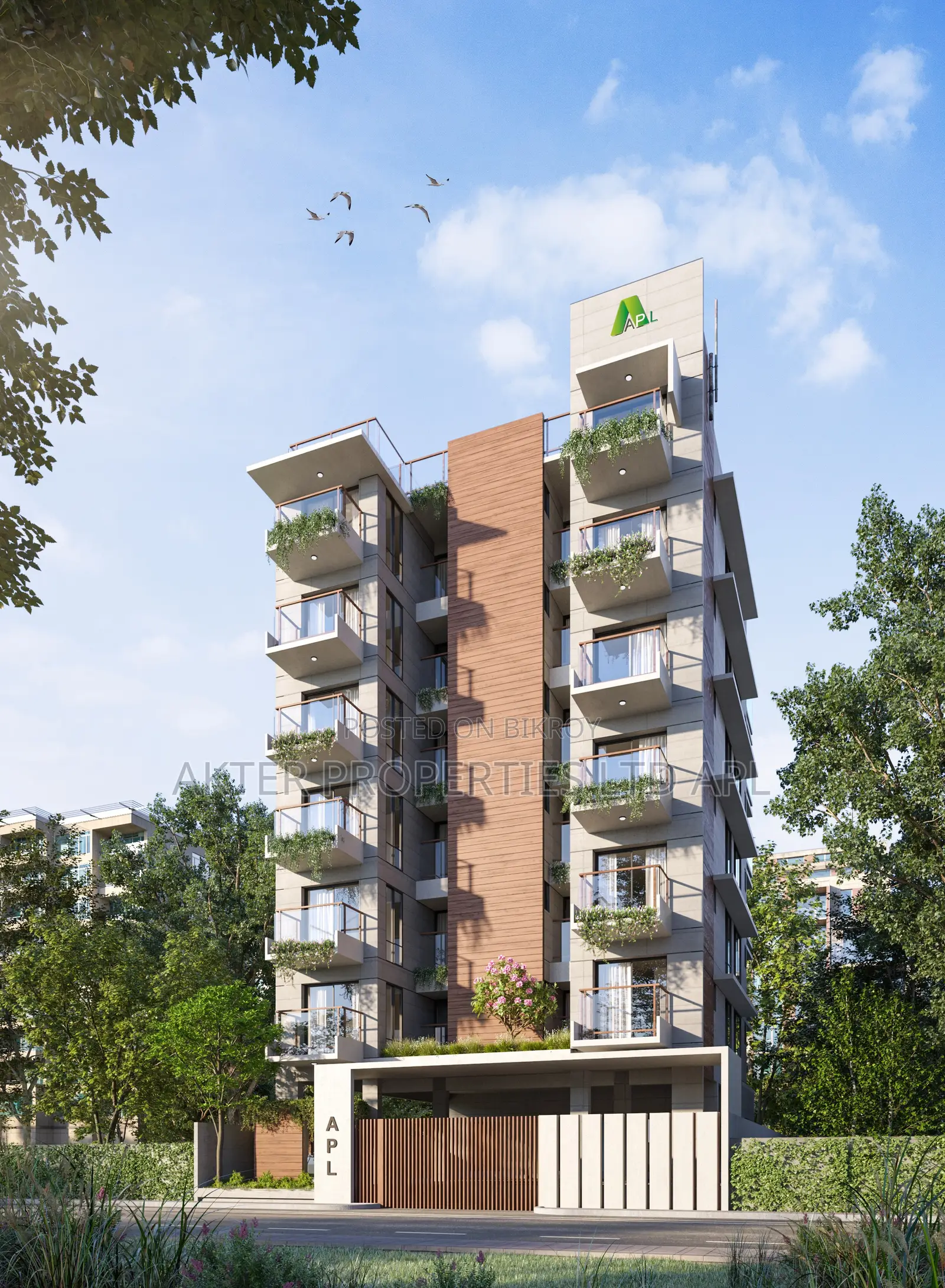 4 Bedroom Apartment in Opposite East West, Aftab Nagar for sale