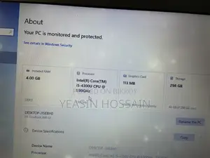 Laptop HP EliteBook 840 G6 4GB Intel Core i5 HDD 500GB