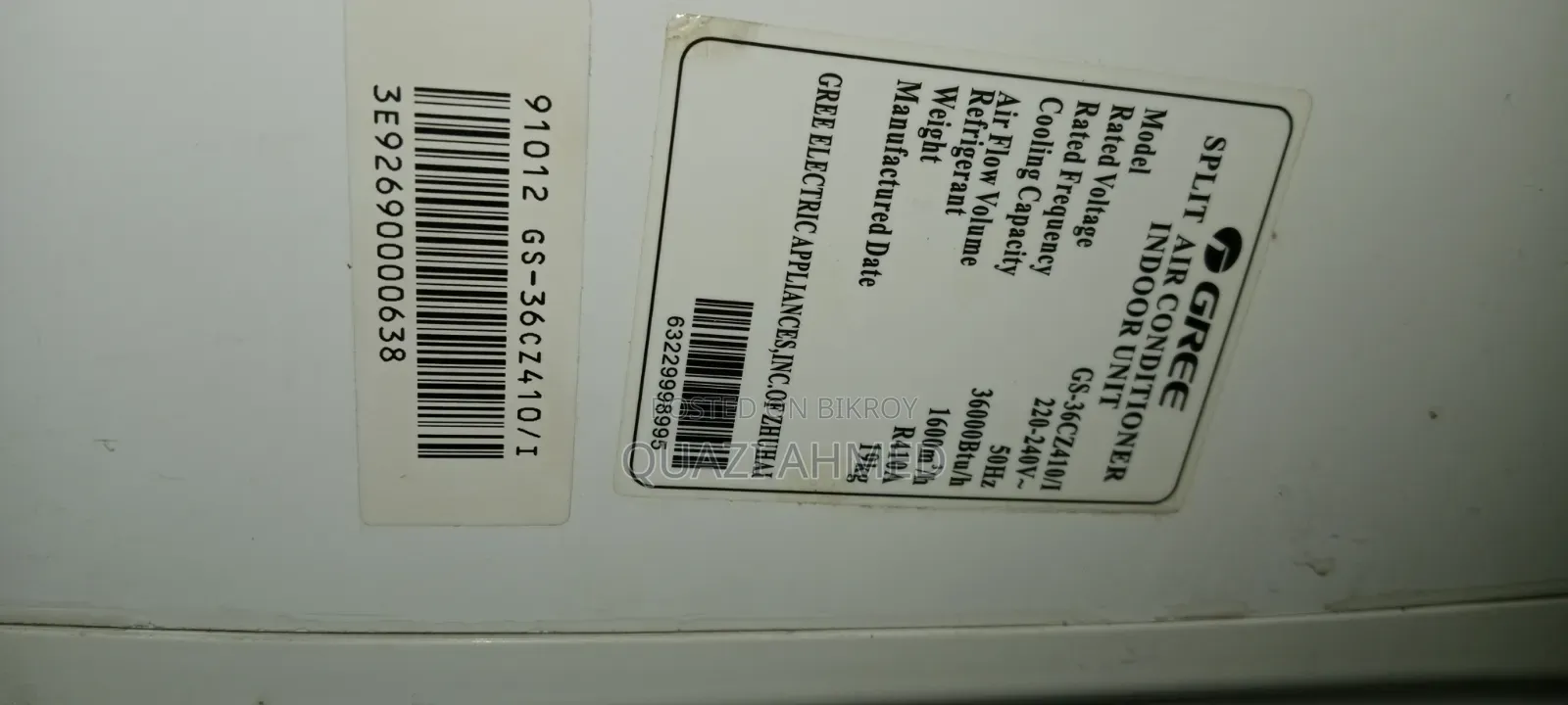 Gree 3 Ton AC