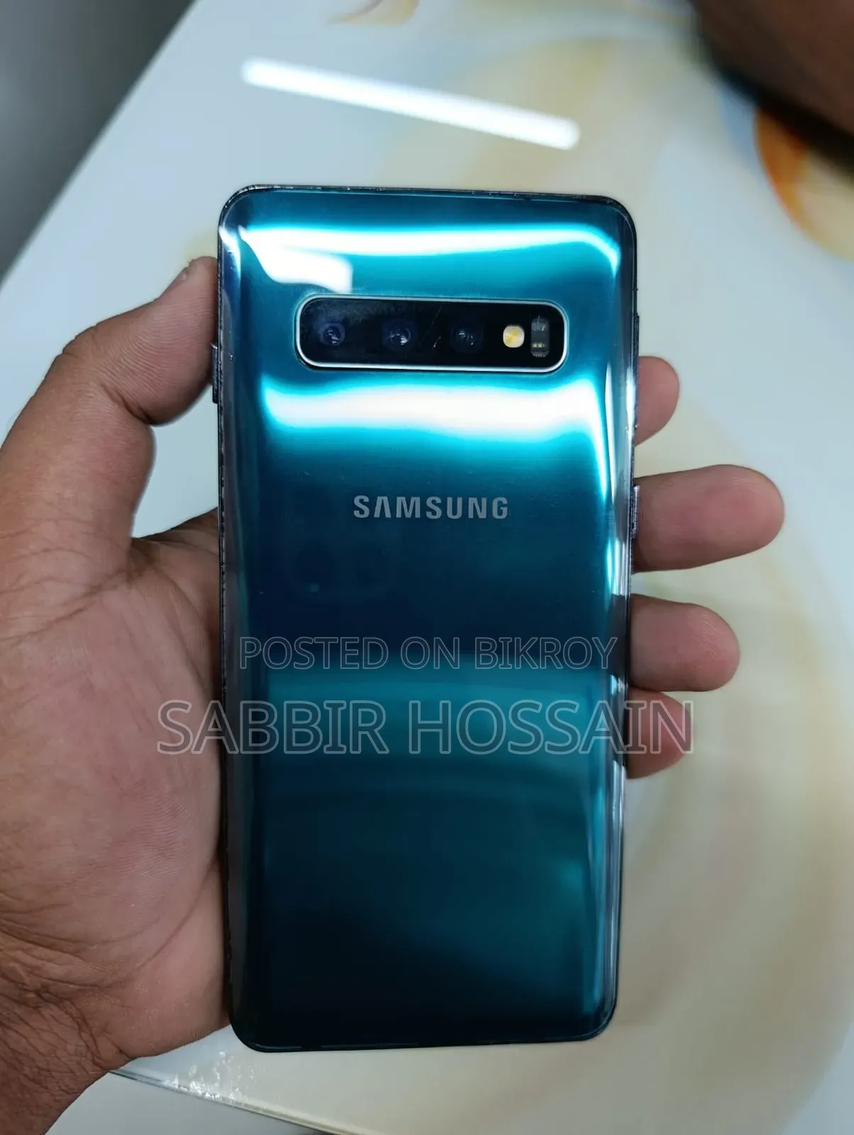 স্যামসাং গ্যালাক্সি এস১০ ১২৮ জিবি গ্রিন
