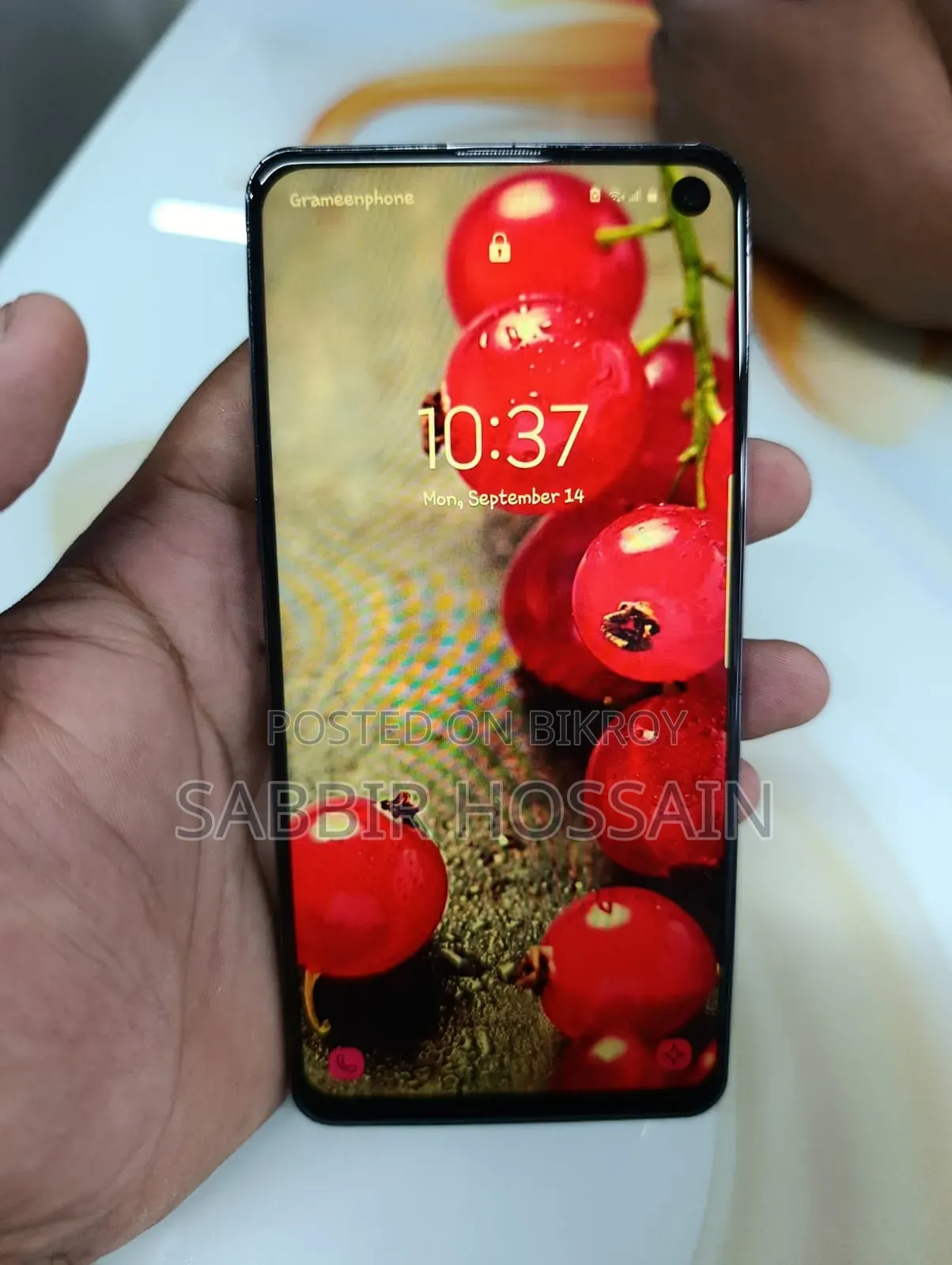 স্যামসাং গ্যালাক্সি এস১০ ১২৮ জিবি গ্রিন