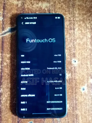Vivo Y30 128 GB Black
