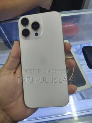 অ্যাপল আইফোন ১৬ প্রো ম্যাক্স ২৫৬ জিবি রোজ গোল্ড