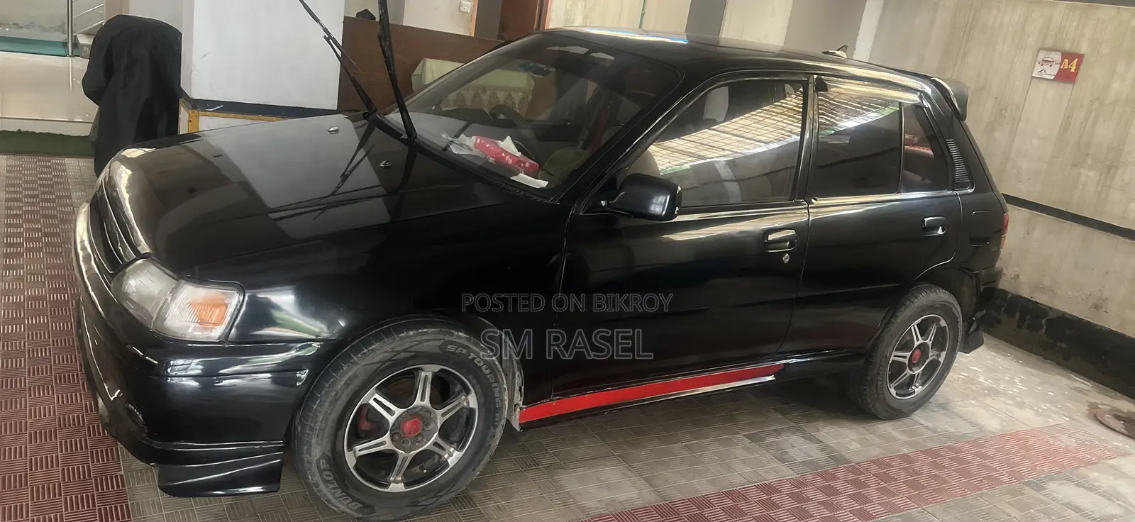 Toyota Starlet Glanza 1995 Black