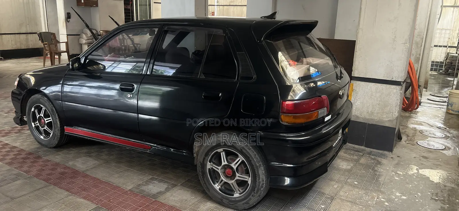 Toyota Starlet Glanza 1995 Black