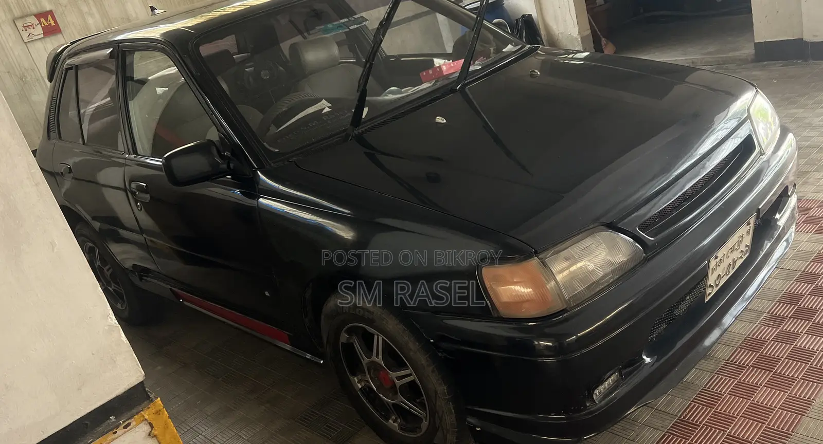 Toyota Starlet Glanza 1995 Black