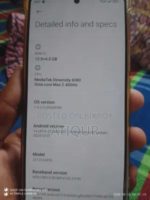 Xiaomi Poco X6 256 GB Black