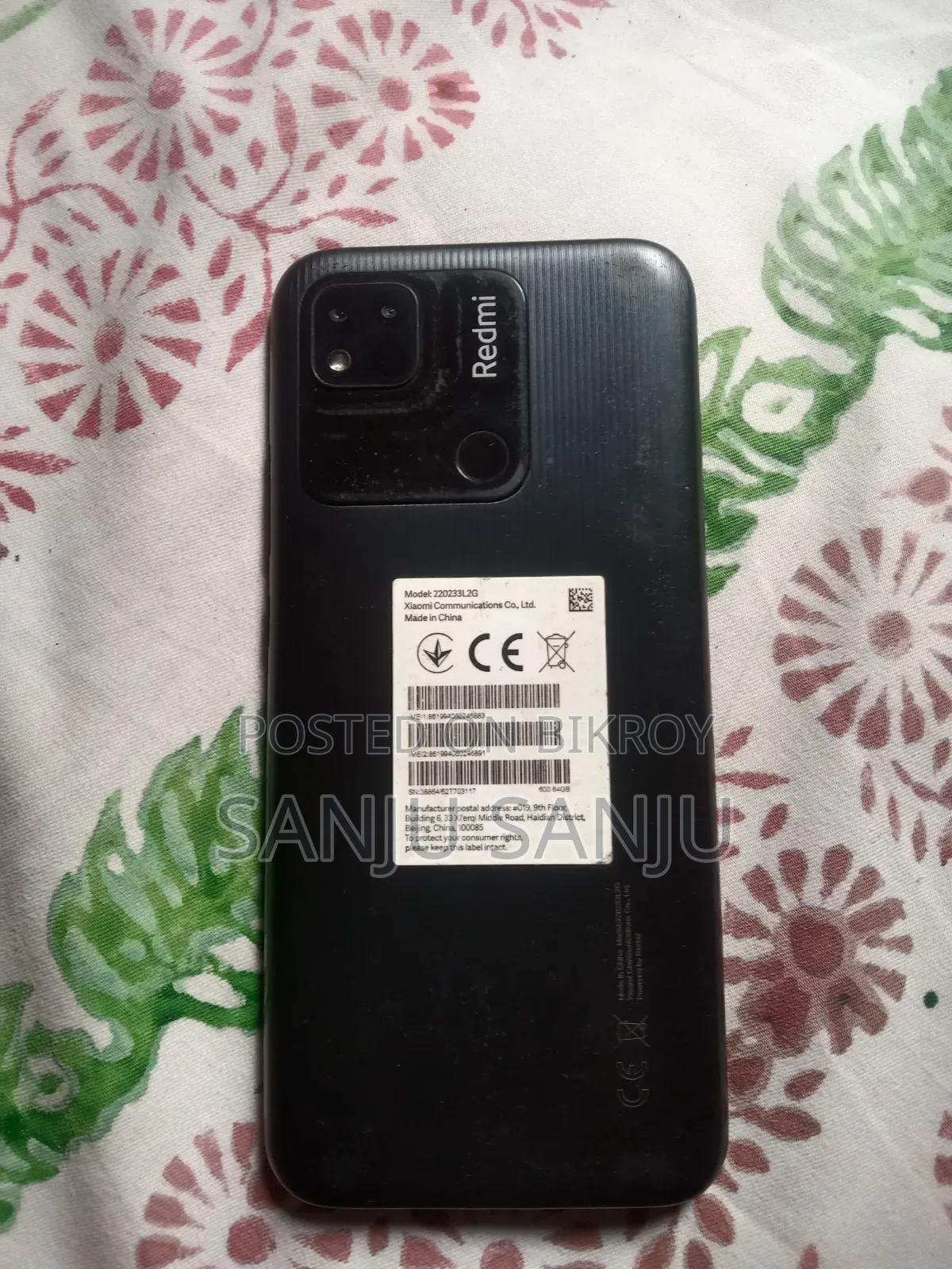 Xiaomi Redmi 10A 64 GB Black