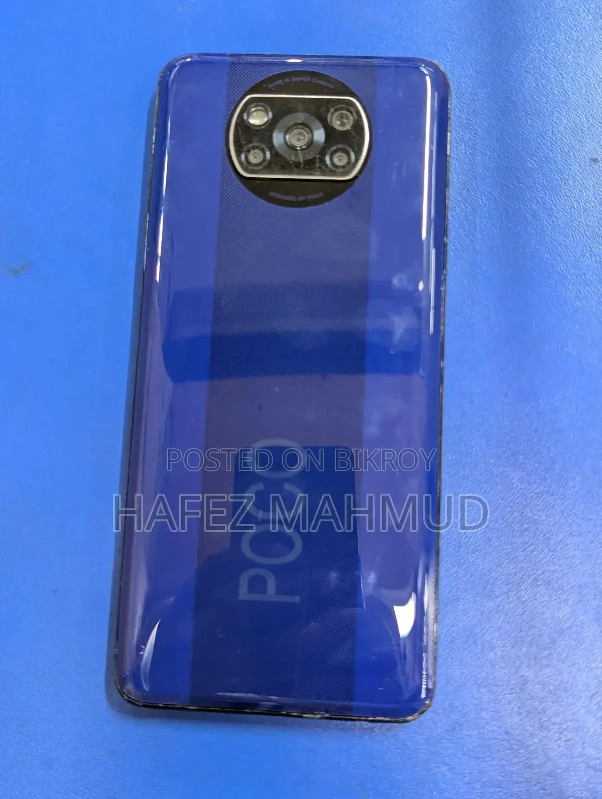 শাওমি পোকো এক্স৩ ৬৪ জিবি ব্লু