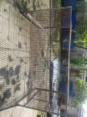 36 Inch Large Bird Cage | Middle Partition | 2 Door