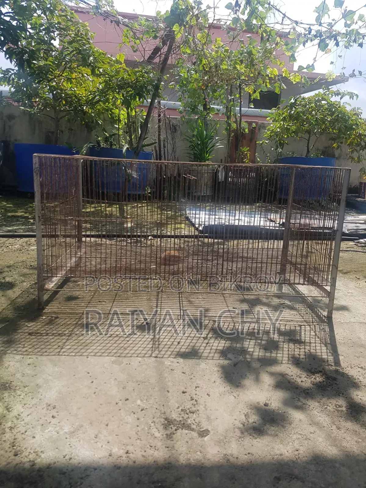 36 Inch Large Bird Cage | Middle Partition | 2 Door