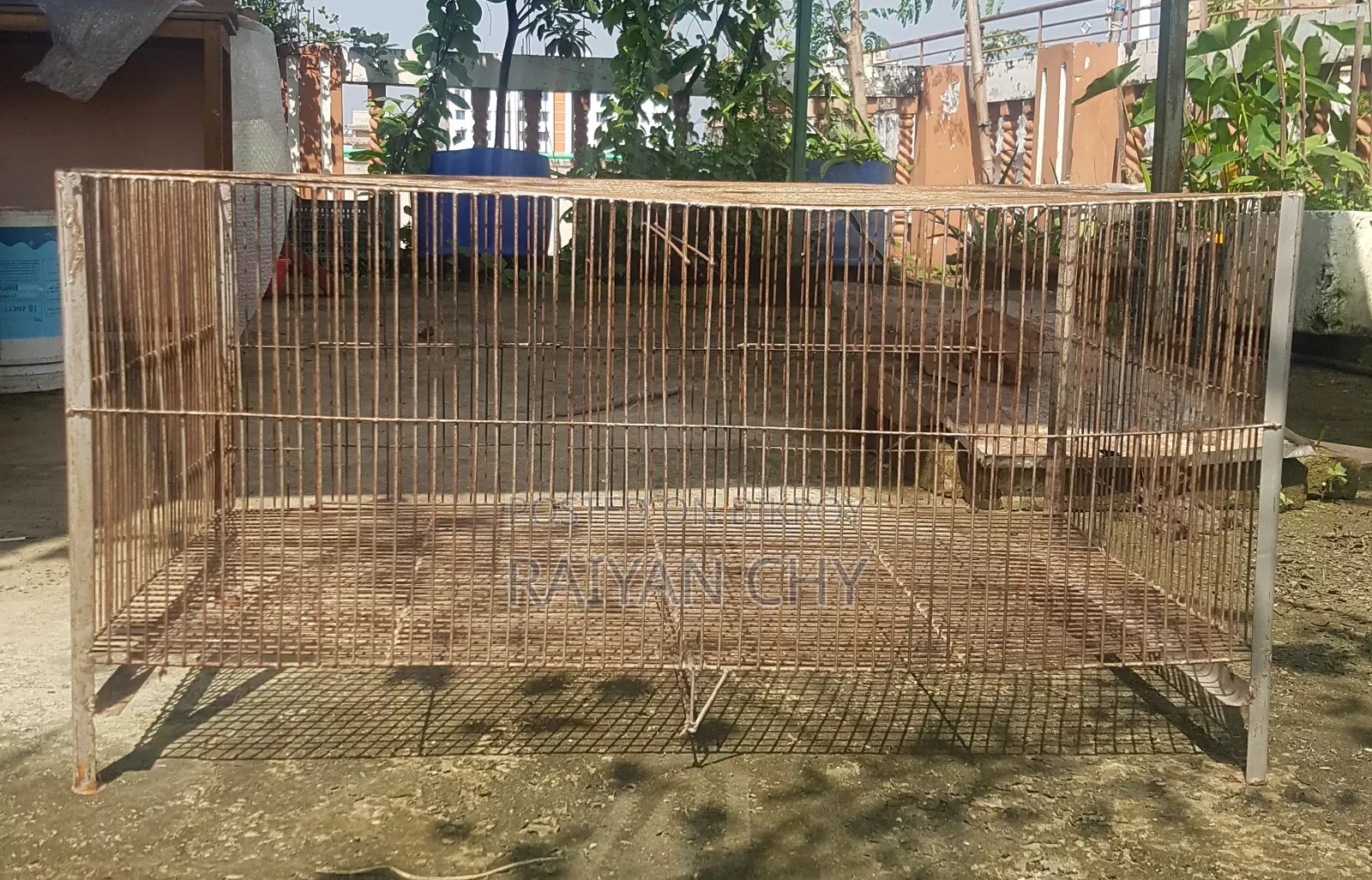 36 Inch Large Bird Cage | Middle Partition | 2 Door