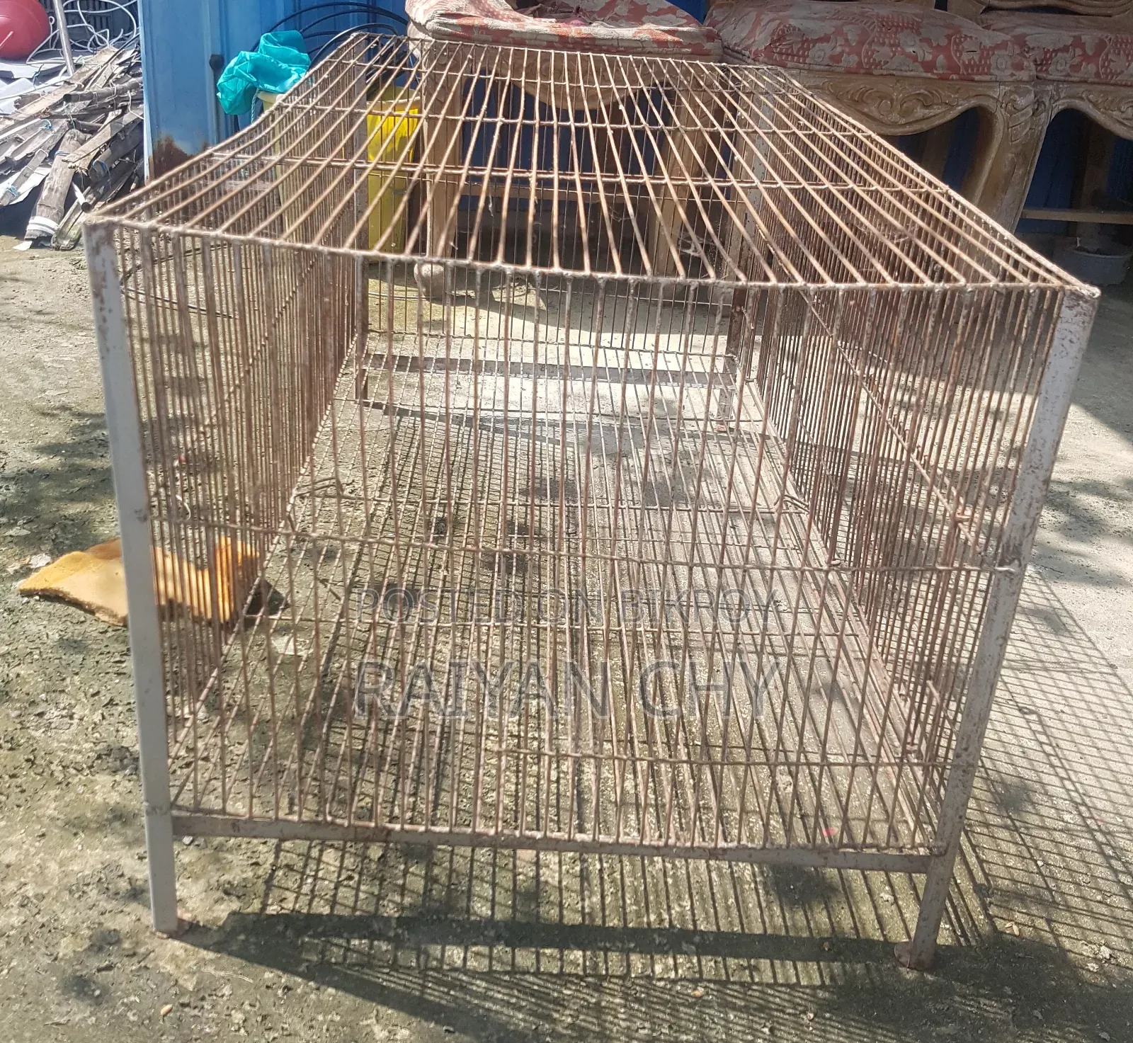 36 Inch Large Bird Cage | Middle Partition | 2 Door