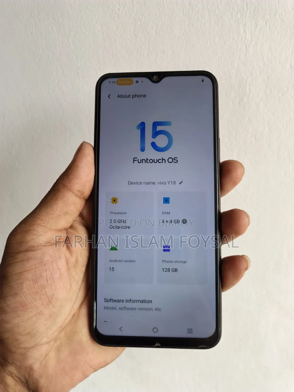 Vivo Y18 128 GB Red