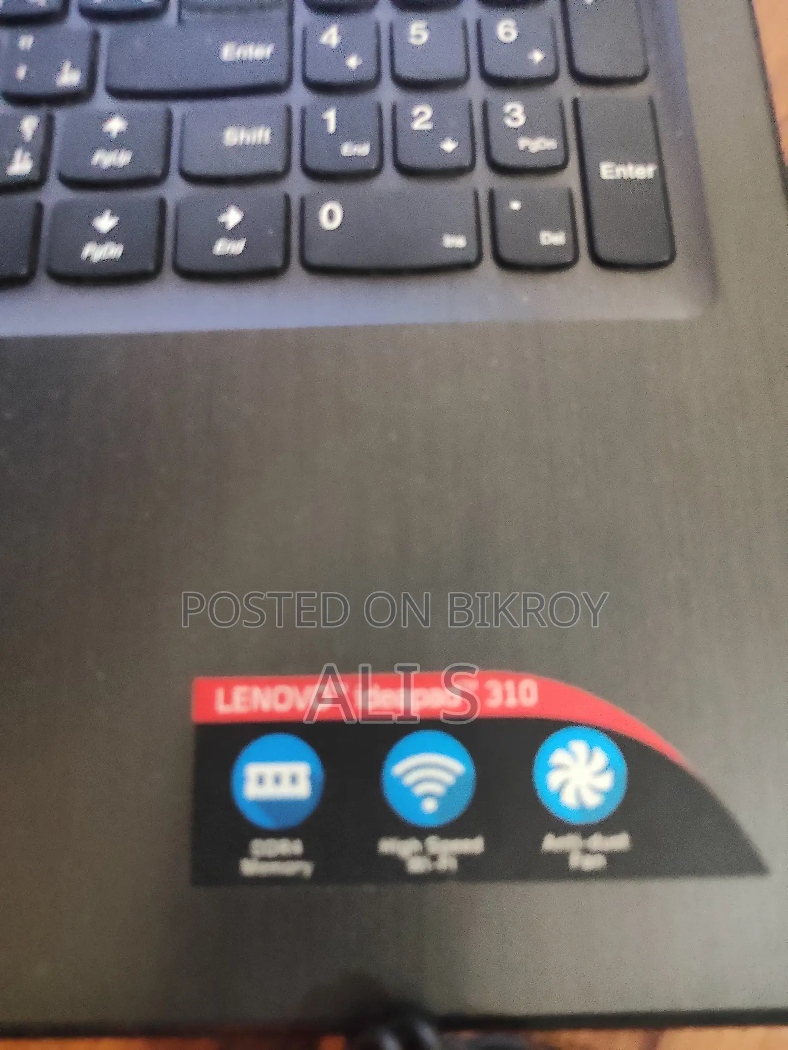 ল্যাপটপ Lenovo IdeaPad 310 4GB Intel Core i5 SSD 1T