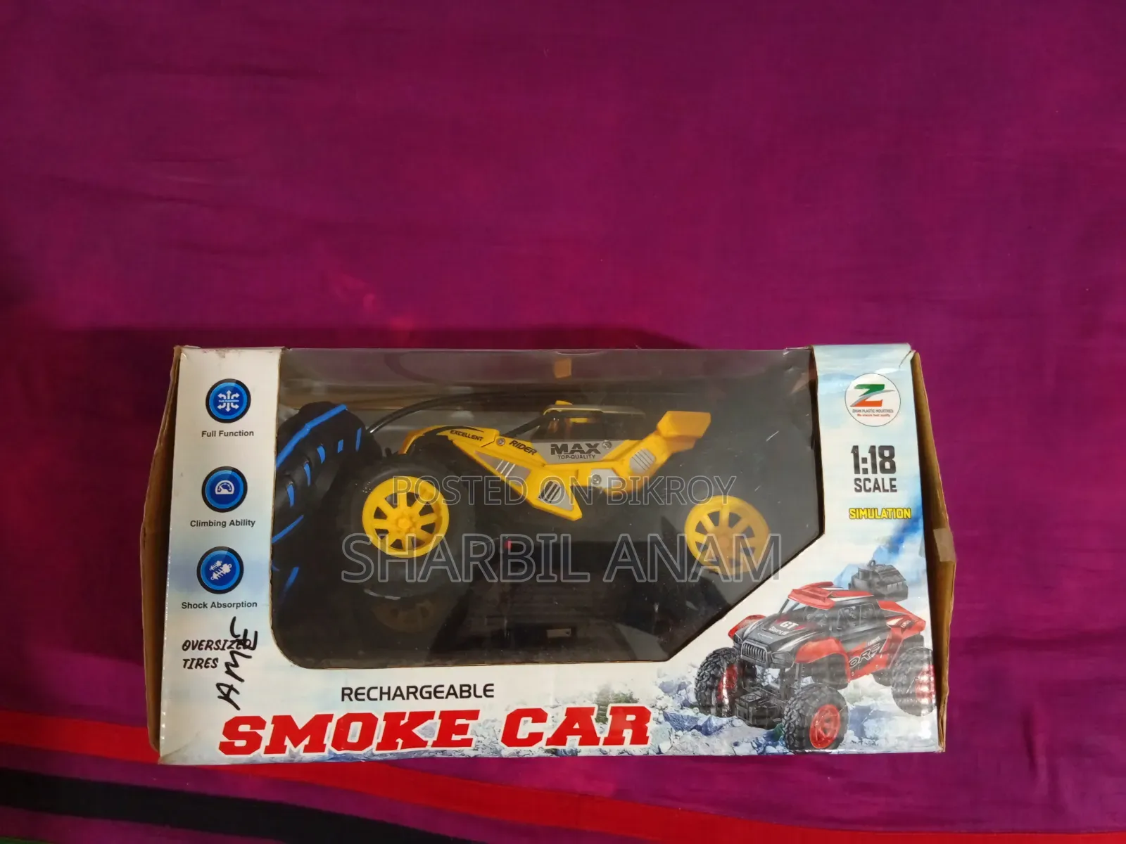 RC স্মোক রিচার্জেবল কার