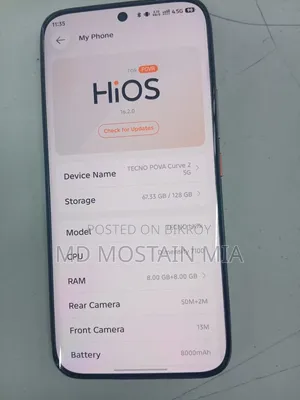 Tecno Pova 5G 128 GB Gray