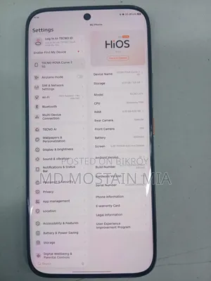 Tecno Pova Curve 2 5G 128 GB Gray