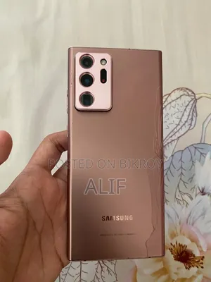 স্যামসাং গ্যালাক্সি নোট ২০ আল্ট্রা ৫জি ২৫৬ জিবি রোজ গোল্ড